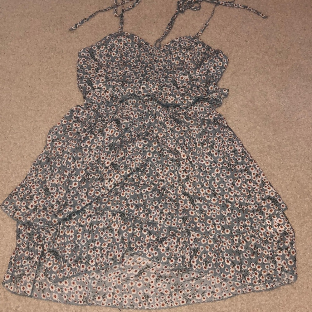 Simplee Floral Sun Dress